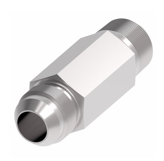 202113-2-5S Aeroquip by Danfoss | External Pipe/37° Flare Adapter | -02 Male NPTF x -05 Male JIC | Steel