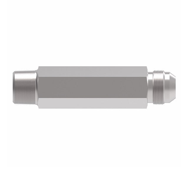 202114-12-16S Aeroquip by Danfoss | External Pipe/37° JIC Flare Long Adapter | -12 Male NPTF x -16 Male JIC | Steel