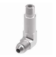202413-2-4S Aeroquip by Danfoss | Long External Pipe/37° JIC Flare 90° Elbow Adapter | -02 Male NPTF x -04 Male 37° JIC Flare | Steel