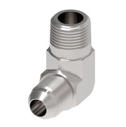 2024-24-24S Aeroquip by Danfoss | External Pipe/37° JIC Flare 90° Elbow Adapter | -24 Male NPTF x -24 Male 37° JIC Flare | Steel