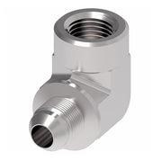 2025-2-6S Aeroquip by Danfoss | Internal Pipe/37° JIC Flare Swivel 90° Elbow Adapter | -02 Female NPTF x -06 Male 37° JIC Flare Swivel | Steel