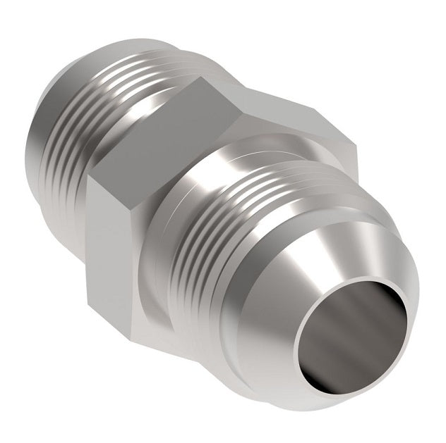 2027-6-4S Aeroquip by Danfoss | Male 37° JIC Flare Union Adapter | -06 Male 37° JIC Flare x -04 Male 37° JIC Flare | Steel