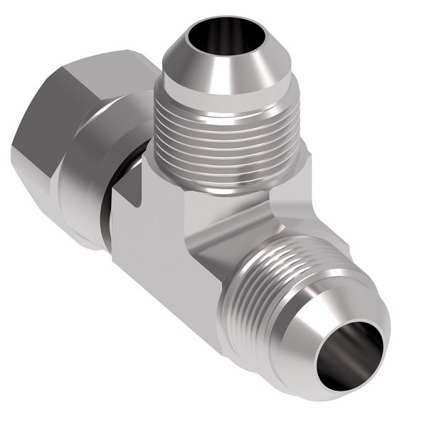 203102-16-16S Aeroquip by Danfoss | Female 37° JIC Flare Run/Male 37° JIC Flare Tee Adapter | -16 Female 37° JIC Flare x -16 Male 37° JIC Flare x -16 Male 37° JIC Flare | Steel