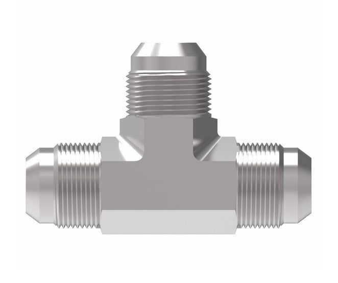 2033-16-16S Aeroquip by Danfoss | Male 37° JIC Flare Tee Adapter | -16 Male 37° JIC Flare x -16 Male 37° JIC Flare x -16 Male 37° JIC Flare | Steel