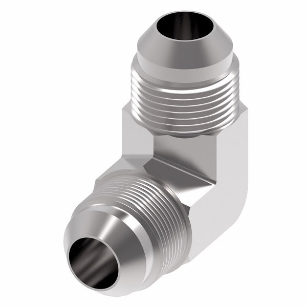 2039-4-4S Aeroquip by Danfoss | Male 37° JIC Flare/ Male 37° JIC Flare 90° Elbow Adapter | -04 Male 37° JIC Flare x -04 Male 37° JIC Flare | Steel