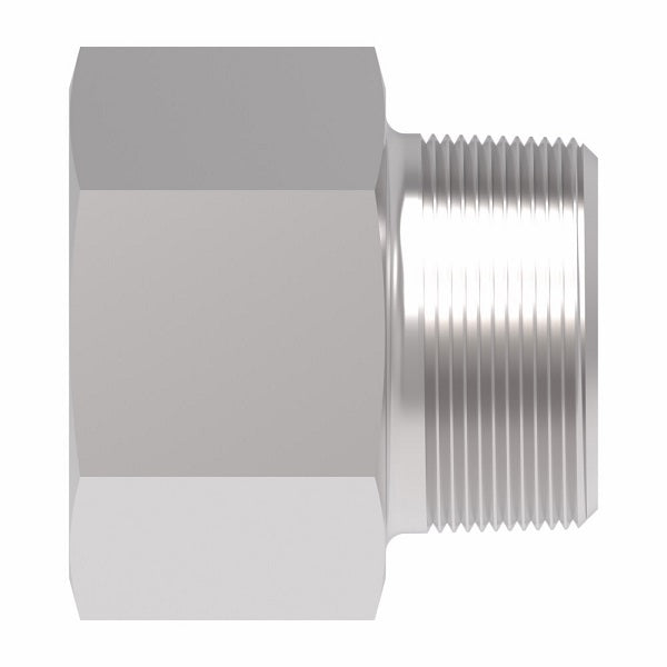 2040-8-16S Aeroquip by Danfoss | External Pipe/Internal Pipe Adapter | -08 Male NPTF x -16 Female NPTF | Steel