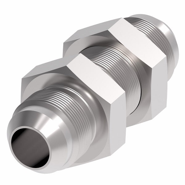 2041-4-6S Aeroquip by Danfoss | Male 37° JIC Flare Bulkhead Adapter | -04 Male 37° JIC Flare Bulkhead x -06 Male 37° JIC Flare | Steel
