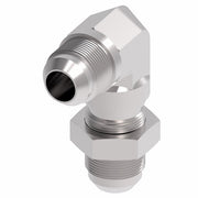 2043-12-12S Aeroquip by Danfoss | Male 37° JIC Flare Bulkhead/37° (JIC) Flare 90° Elbow Adapter | -12 Male 37° JIC Flare Bulkhead x -12 Male 37° JIC Flare | Steel
