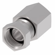 2046-6-4S Aeroquip by Danfoss | Internal Pipe Swivel (NPSM)/External Pipe Straight Adapter | -06 Female NPSM x -04 Female NPTF | Steel