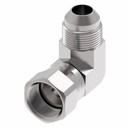 2071-4-6S Aeroquip by Danfoss | 37° JIC Flare Swivel/37° JIC Flare 90° Elbow Adapter | -04 Female 37° JIC Flare Swivel x -06 Male 37° JIC Flare | Steel