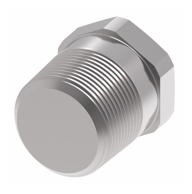 2082-6S Aeroquip by Danfoss | External Pipe Plug Adapter | -06 Male NPTF | Steel
