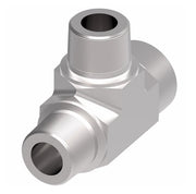 2093-6-6S Aeroquip by Danfoss | External Pipe/Internal Pipe Run Tee Adapter | -06 Male NPTF x -06 Female NPTF x -06 Male NPTF | Steel