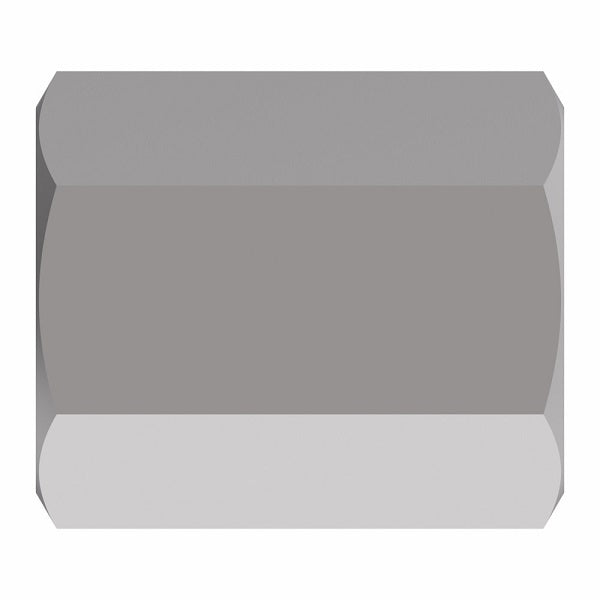 259-2096-6 Aeroquip by Danfoss | Coupling Internal Pipe Adapter | -06 Female NPTF x -06 Female NPTF | Stainless Steel