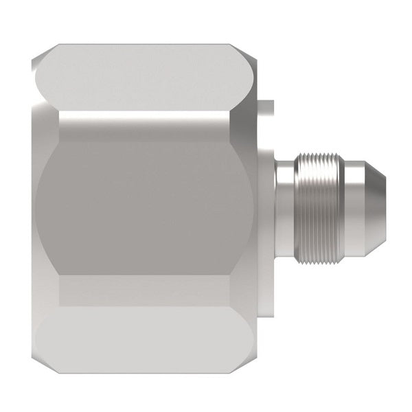 221501-20-16S Aeroquip by Danfoss | Female 37° JIC Flare Swivel Reducer/Male 37° JIC Flare Adapter | -20 Female 37° JIC Flare x -16 Male 37° JIC Flare | Steel