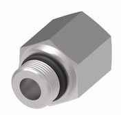 2216-2-5S Aeroquip by Danfoss | Internal Pipe/SAE ORB Adapter | -02 Female NPTF x -05 Male SAE O-Ring Boss | Steel