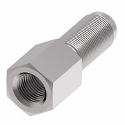 2239-1-8-10S Aeroquip by Danfoss | Internal Pipe/37° JIC Flare Bulkhead Adapter (without Nut) | -08 Female NPTF x -10 Male JIC | Steel