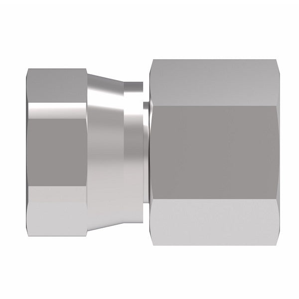 2242-12-14S Aeroquip by Danfoss | Internal Pipe/37° JIC Flare Swivel Adapter | -12 Female NPTF x -14 Female JIC Swivel | Steel