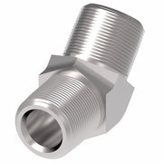 2247-2-2S Aeroquip by Danfoss | External Pipe 45° Elbow Adapter | -02 Male NPTF x -02 Male NPTF | Steel