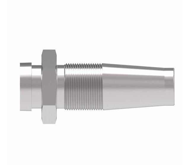 4103-4-4S Aeroquip by Danfoss | Female 37° JIC Swivel Field Attachable Fitting for Braided Hose | Nipple | -04 Female 37° JIC Swivel x -04 Reusable Hose End | Steel