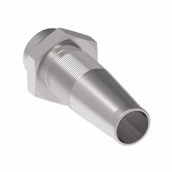4103-6-6S Aeroquip by Danfoss | Female 37° JIC Swivel Field Attachable Fitting for Braided Hose | Nipple | -06 Female 37° JIC Swivel x -06 Reusable Hose End | Steel