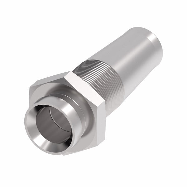 4103-4-4S Aeroquip by Danfoss | Female 37° JIC Swivel Field Attachable Fitting for Braided Hose | Nipple | -04 Female 37° JIC Swivel x -04 Reusable Hose End | Steel