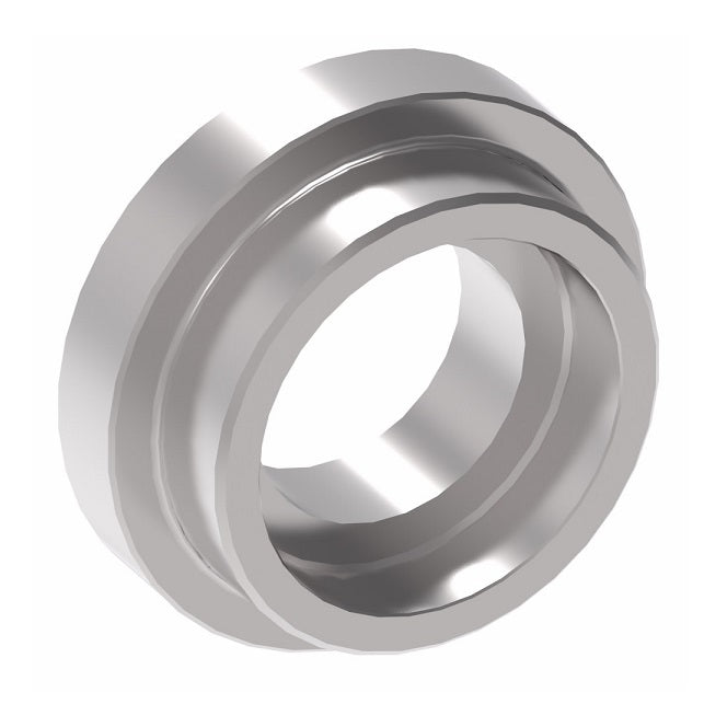 4624-40-32S Aeroquip by Danfoss | Braze/Solid Flanged Head SAE Code 61 Adapter | Standard Pressure Series | -40 Braze End x -32 Code 61 Flange | Steel