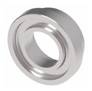 4624-40-32S Aeroquip by Danfoss | Braze/Solid Flanged Head SAE Code 61 Adapter | Standard Pressure Series | -40 Braze End x -32 Code 61 Flange | Steel