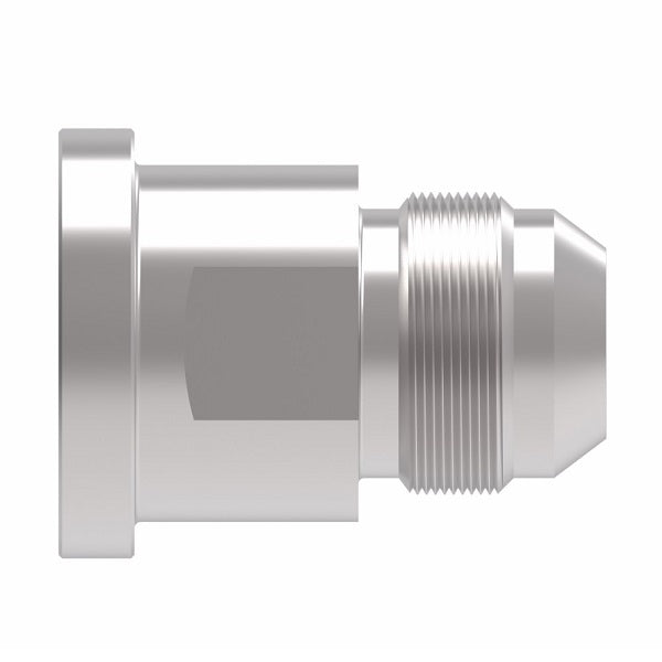 500025-8S Aeroquip by Danfoss | Code 61 Split Flange/37° JIC Flare Adapter | Standard Pressure Series | -08 Code 61 Split Flange x -08 Male 37° JIC Flare | Steel