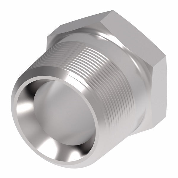 73056-2-6S Aeroquip by Danfoss | Braze Port/External Pipe Adapter | -02 Braze Port x -06 Male NPTF | Steel