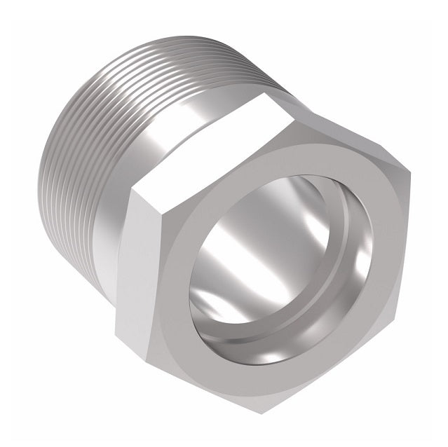 73056-16S Aeroquip by Danfoss | Braze Port/External Pipe Adapter | -16 Braze Port x -16 Male NPTF | Steel