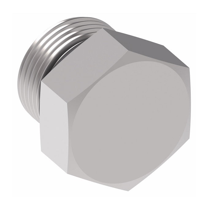 900598-2S Aeroquip by Danfoss | SAE O-Ring Boss (ORB) Plug Adapter | -02 Male SAE O-Ring Boss | Steel