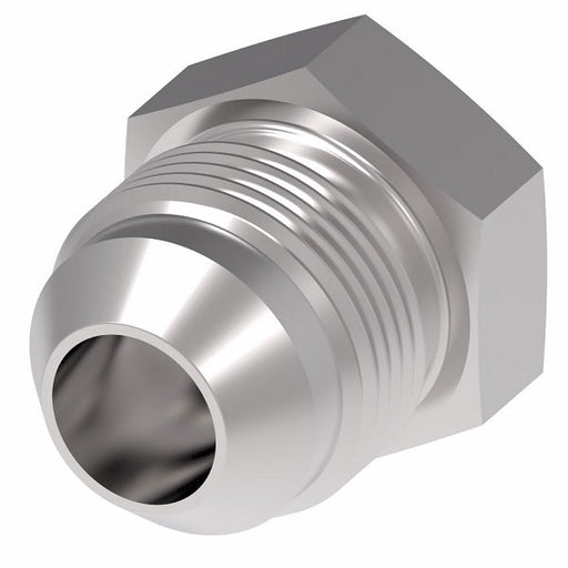 900599-8S Aeroquip by Danfoss | Male 37° JIC Flare Plug Adapter | -08 Male 37° JIC Flare | Steel