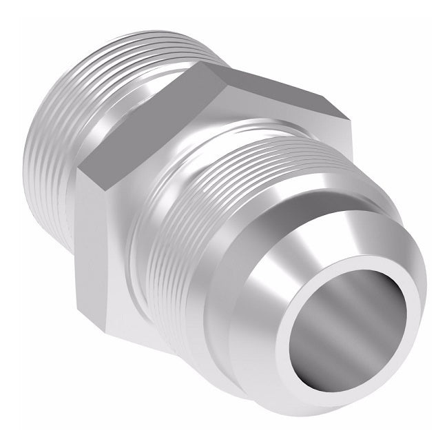 FF1315-1616S Aeroquip by Danfoss | Male SAE Flareless/37° JIC Flare Adapter | -16 Male SAE Flareless x -16 Male 37° JIC Flare | Steel