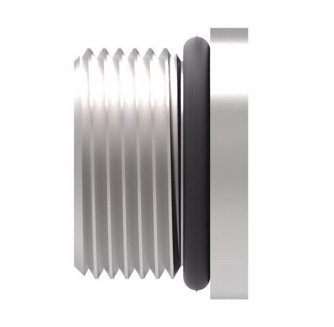 FF2138-03S Aeroquip by Danfoss | SAE Male O-Ring Boss (ORB) Plug Adapter (Hex Socket) | -03 Male SAE O-Ring Boss | Steel