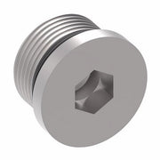 FF2138-04S Aeroquip by Danfoss | SAE Male O-Ring Boss (ORB) Plug Adapter (Hex Socket) | -04 Male SAE O-Ring Boss | Steel