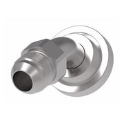 FF5238-3232S Aeroquip by Danfoss | Code 61 Split Flange/37° JIC Flare Long 45° Elbow Adapter | Standard Pressure Series | -32 Code 61 Split Flange x -32 Male 37° JIC Flare | Steel