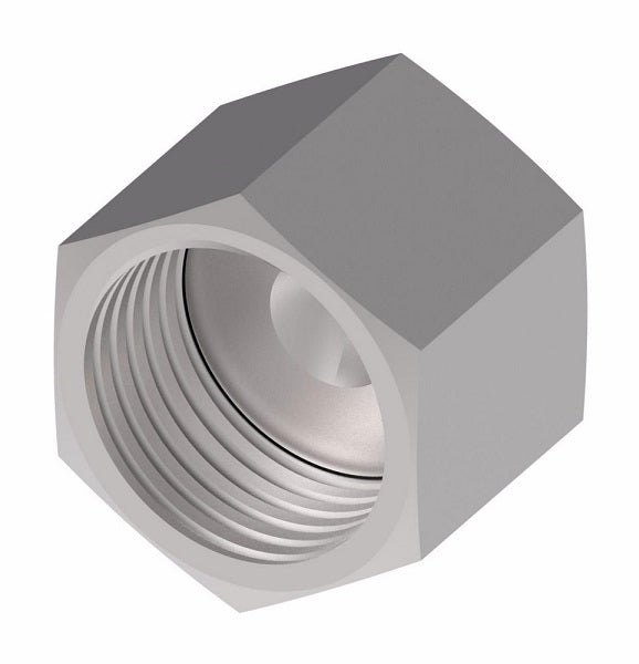 FF9863-12S Aeroquip by Danfoss | Female O-Ring Face Seal (ORS) Cap | -12 Size | Steel