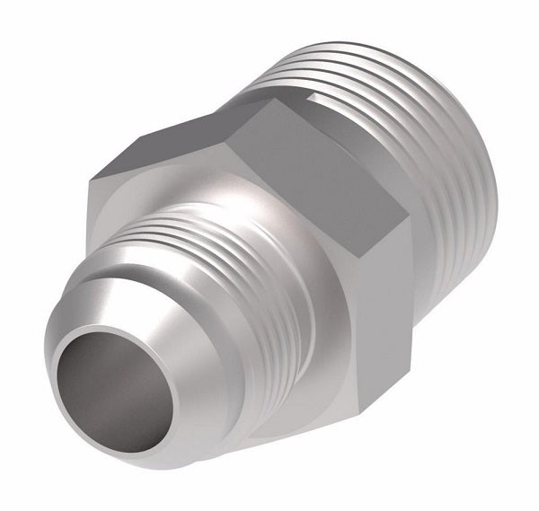 GG110-NP08-08 Aeroquip by Danfoss | Male 37° JIC Flare/BSPT Male Adapter | -08 Male 37° JIC Flare x -08 Male BSPT | Steel