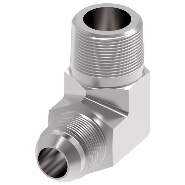 GG310-NP05-04 Aeroquip by Danfoss | Male 37° JIC Flare/BSPT Male 90° Elbow Adapter | -05 Male 37° JIC Flare x -04 Male BSPT | Steel