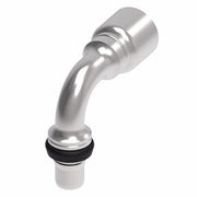 1G8MCB8 Aeroquip by Danfoss | Male STC (Snap to Connect) Hose End (MCB) 90° Elbow | OTC Crimp Fitting | -08 Male STC x -08 Hose Barb | Steel