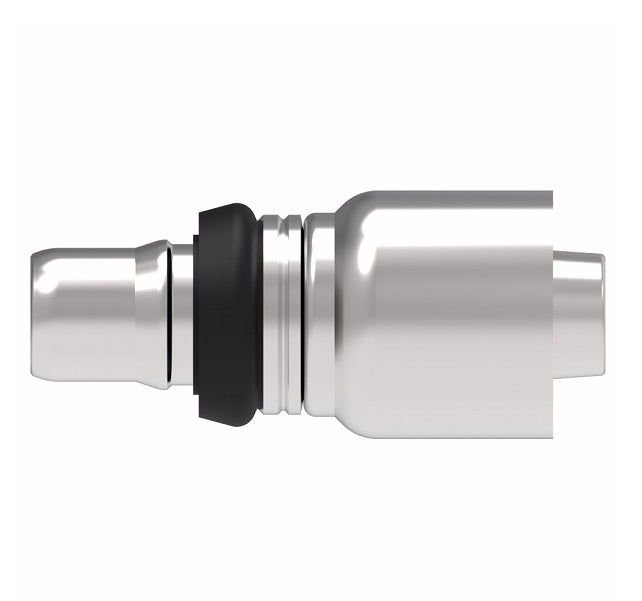 1G6MC4 Aeroquip by Danfoss | Male STC (Snap to Connect) Hose End (MC) | OTC Crimp Fitting | -06 Male STC x -04 Hose Barb | Steel