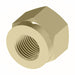 100X4 by Danfoss | Inverted Flare Tube Nut | 1/4" Tube OD | Brass