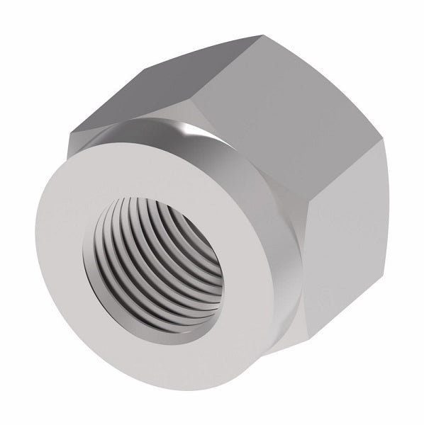 105X6x7 by Danfoss | Inverted Flare Tube Nut | 3/8" Tube OD (11/16-18 Male Thread) | Steel