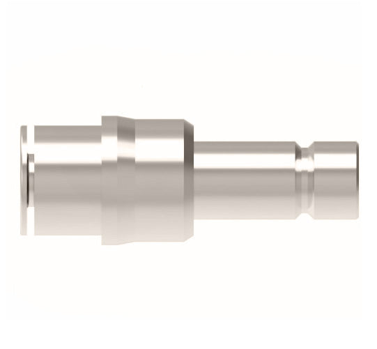 1109X2X4 by Danfoss | Push to Connect Adapter | Reducer | 1/8" Tube OD x 1/4" Tube Insert | Nickel Plated Brass