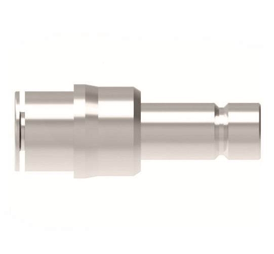 1109X4X8 by Danfoss | Push to Connect Adapter | Reducer | 1/4" Tube OD x 1/2" Tube Insert | Nickel Plated Brass