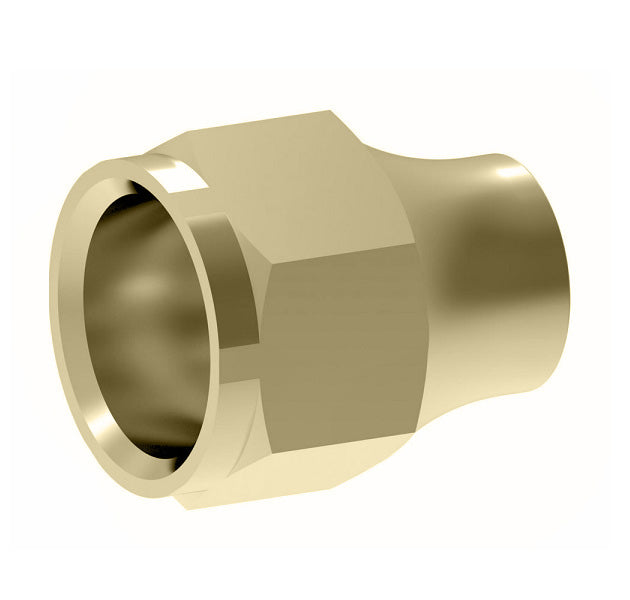 1110X4 by Danfoss | SAE 45° Flare Nut | 1/4" Tube OD | Brass