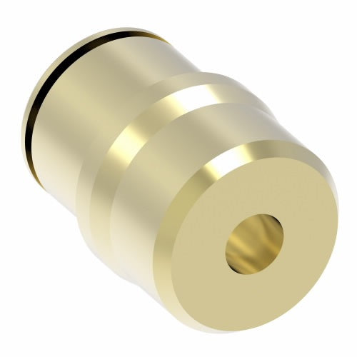 1161X4 by Danfoss | Push to Connect Adapter | Cartridge | 1/4" Tube OD | Brass
