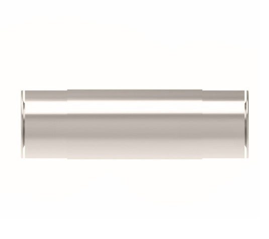 1162X2 by Danfoss | Push to Connect Adapter | Union | 1/8" Tube OD x 1/8" Tube OD | Nickel Plated Brass