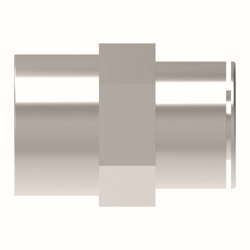 1166X6 by Danfoss | Push to Connect Adapter | Female Connector | 3/8" Tube OD x 1/4" Female Pipe | Nickel Plated Brass