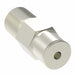 1168X2.5X4 by Danfoss | Push to Connect Adapter | Male Connector | 5/32" Tube OD x 1/4" Male Pipe | Nickel Plated Brass